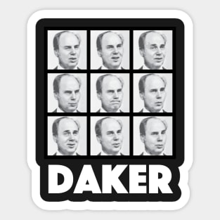 My name is John Daker Sticker